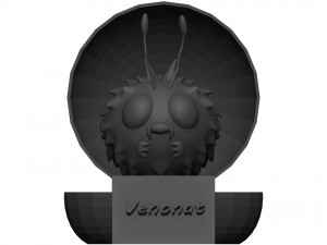 Venonat 3D Model