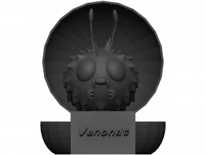 Venonat 3D Model