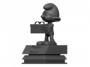 Playfull smurf Model 3D