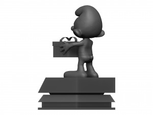 Playfull smurf Model 3D