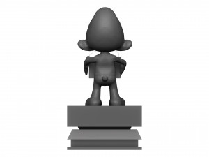 Playfull smurf Model 3D