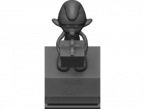 Playfull smurf Model 3D