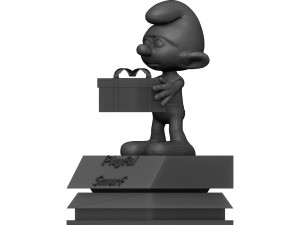 Playfull smurf Model 3D