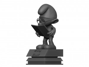 Smurf package 3D-Modell