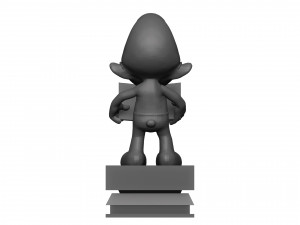 Smurf package 3D-Modell