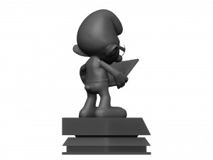 Smurf package 3D-Modell