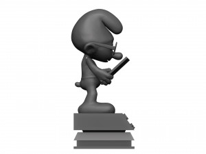 Smurf package 3D-Modell