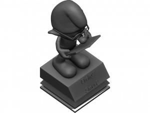 Smurf package 3D-Modell