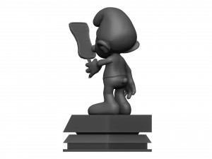 Smurf package 3D-Modell
