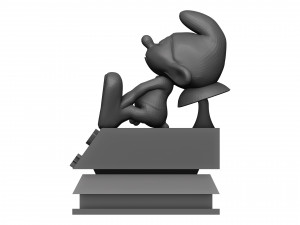 Smurf package 3D-Modell