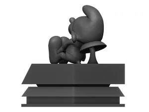 Smurf package 3D Model