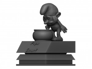 Smurf package 3D-Modell