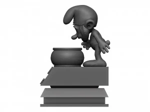 Smurf package 3D Model