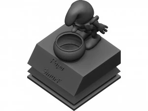 Smurf package 3D Model