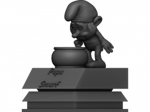 Smurf package 3D-Modell