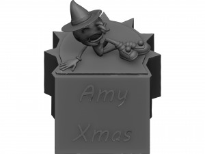 Amy xmas Modèle 3D