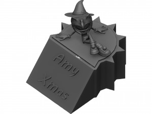 Amy xmas Modèle 3D