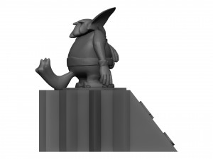 Big cat 3D Model