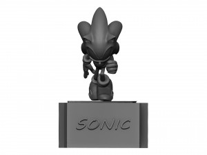 Sonic package Modelo 3D