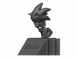 Sonic package Modelo 3D
