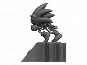 Sonic package Modelo 3D