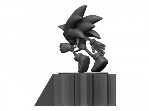 Sonic package 3D Model