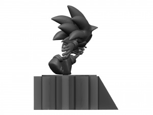 Sonic package Modelo 3D