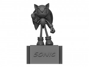Sonic package Modelo 3D