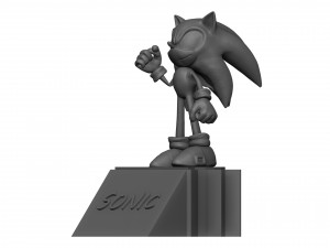 Sonic package Modelo 3D