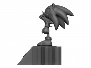 Sonic package Modelo 3D