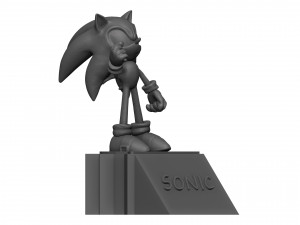 Sonic package Modelo 3D