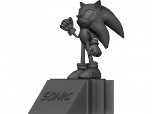 Sonic package Modelo 3D
