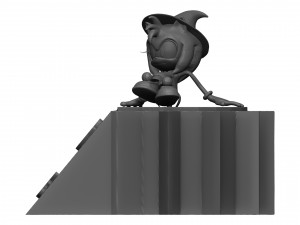 Sonic package Modelo 3D