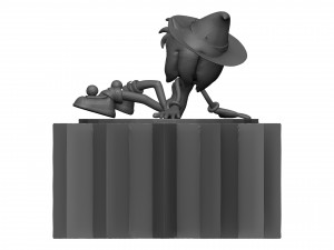 Sonic package Modelo 3D