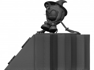 Sonic package Modelo 3D