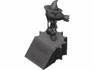 Sonic package Modelo 3D