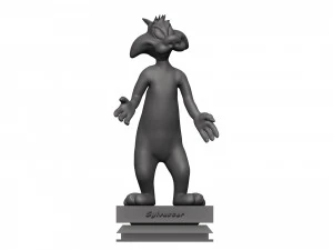 Sylvester 3D Modell