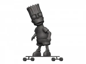 Bart Simpson 3D Model