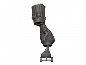 Bart simpson Modèle 3D