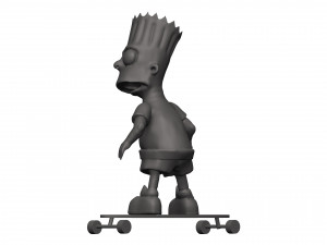Bart simpson Modèle 3D
