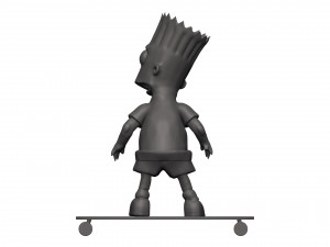 Bart simpson Modèle 3D