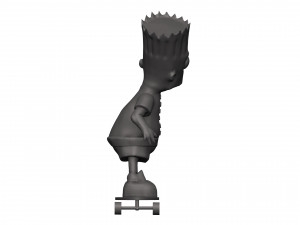 Bart simpson Modèle 3D