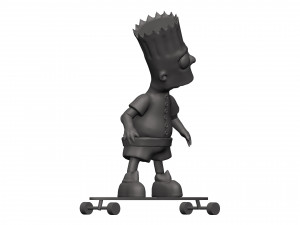 Bart simpson Modèle 3D