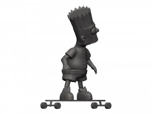 Bart simpson 3D Model