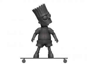 Bart simpson Modèle 3D