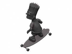Bart simpson Modèle 3D
