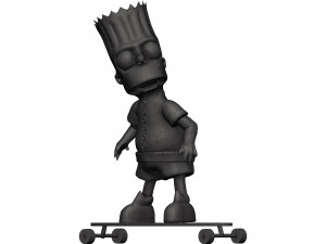 Bart simpson Modèle 3D