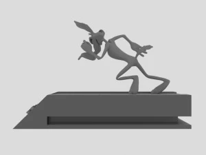 дорожный бегун 3D Модель