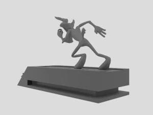 дорожный бегун 3D Модель