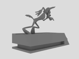 дорожный бегун 3D Модель